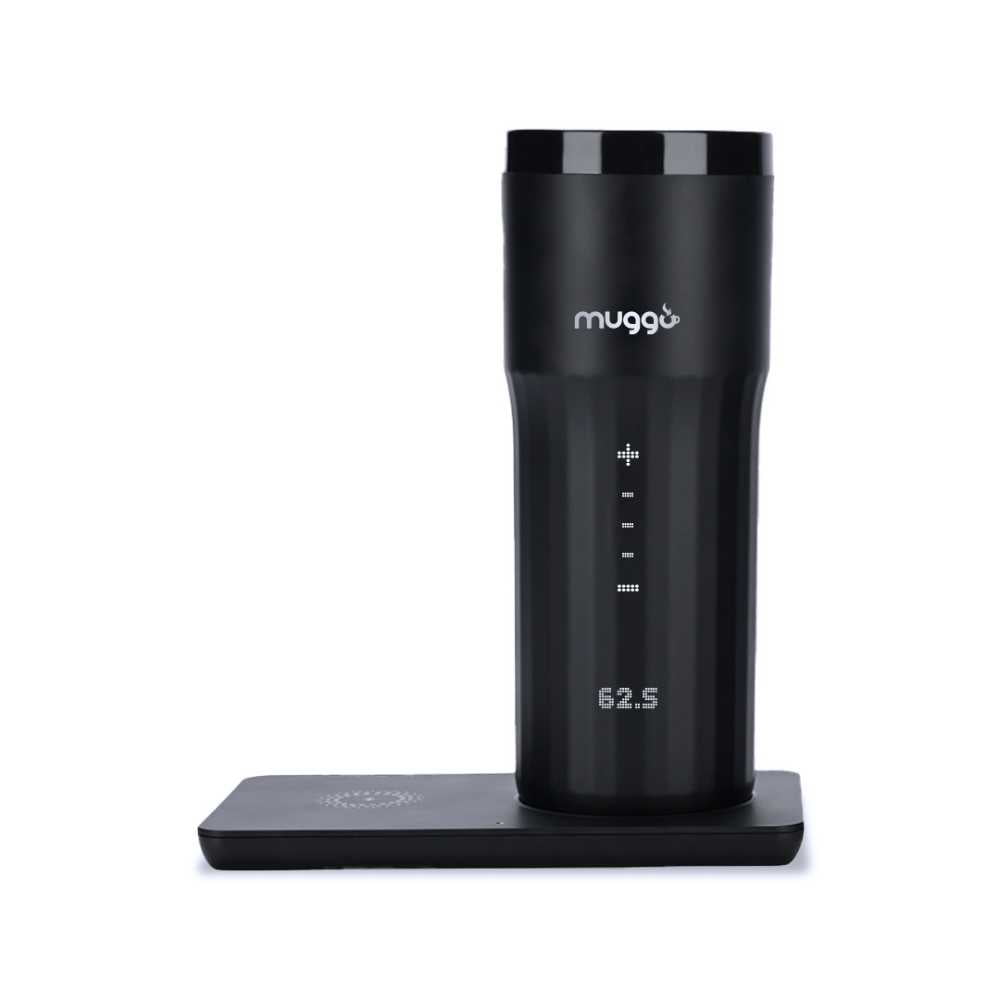 Muggo 2.0 Self-Heating Temperature Control Travel Mug - 12 oz Capacity